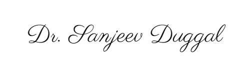 Dr. Sanjeev Duggal signature